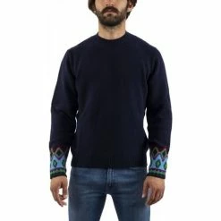 Etro Soldes Magasin 23 Etro SWEATER MEN T-shirts & Polos Couleur Bleu