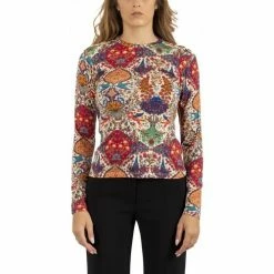 Etro Soldes Magasin 33 Etro SWEATER WOMAN T-shirts & Polos Couleur Multicolore