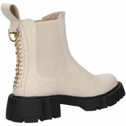 Exé Shoes Exe' M5091-C5884 Beatles Femme Bottines / Boots Couleur Blanc -Etro Soldes Magasin 24094164 500 D