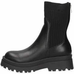 Exé Shoes Exe' T3563-M2587 Beatles Femme Bottines / Boots Couleur Noir