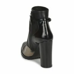 Etro FEDRA Bottines / Boots Couleur Noir/Kaki/Argent -Etro Soldes Magasin 244090 500 E