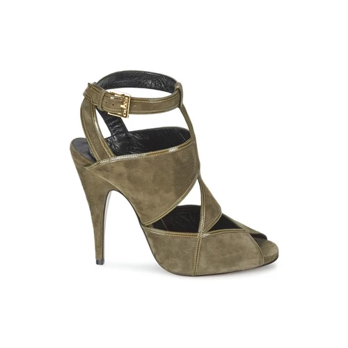 Etro 3025 Sandales et Nu-pieds Couleur Kaki 4 Etro 3025 Sandales et Nu-pieds Couleur Kaki – Image 2