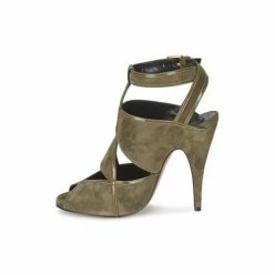 Etro 3025 Sandales et Nu-pieds Couleur Kaki 11 Etro 3025 Sandales et Nu-pieds Couleur Kaki -Etro Soldes Magasin 449918 500 D