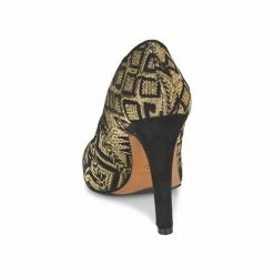 Etro 3055 Escarpins Couleur Noir / Or -Etro Soldes Magasin 449920 500 E