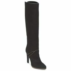 Etro 3119 Bottes Couleur Noir / Or